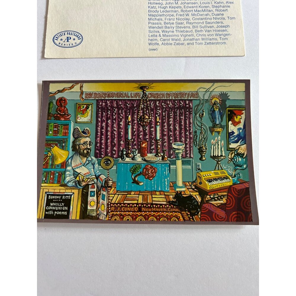 Artists' Postcards Series II 1978 by Artists' Postcards Inc. Collectible X 1